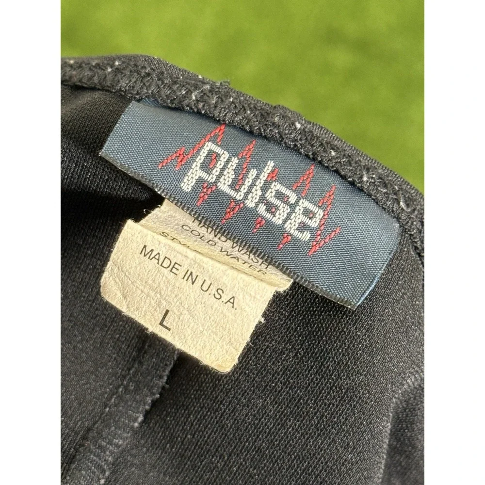 Vintage‎ Pulse Mini Dress Large Black Whimsigoth Party Beaded Cocktail - Picture 7 of 12